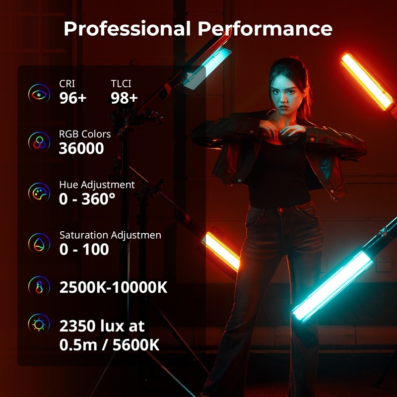 Smallrig RT25 RGBWW Tube Light (4343)