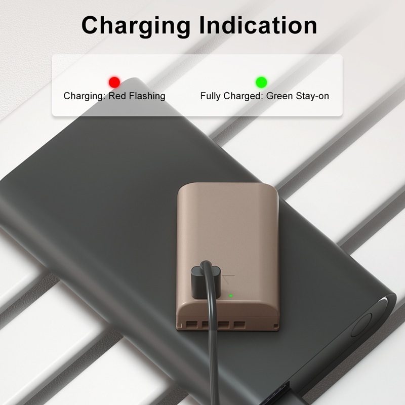 KingMa BLX-1 2000mAh Battery / Battery with Type-C Port / Battery Charger Kit (For Olympus OM-1 / OM-1 II / OM-3)