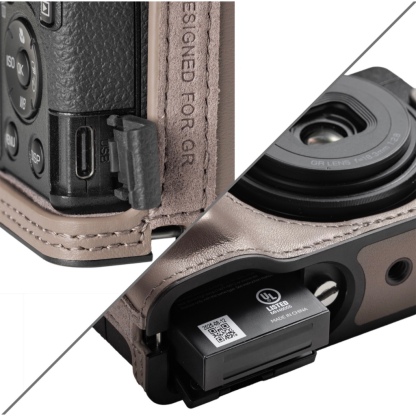 SmallRig Leather Case Kit For Ricoh GR IV / GR IIIx / GR III HDF / GR IIIx HDF (Black 5676  / Grey 5677 / Red 5678)