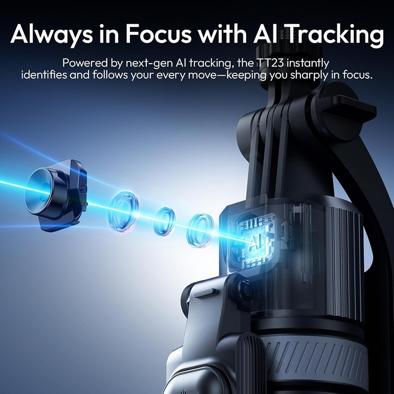 Ulanzi TT23 Auto-Tracking Selfie Stick Tripod (T168)