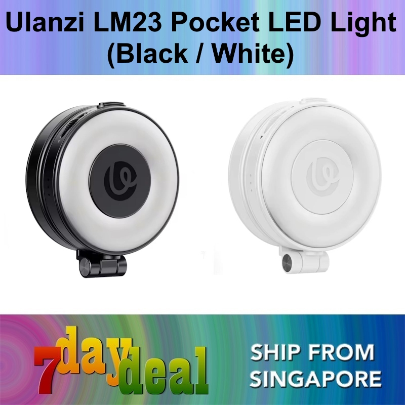 Ulanzi LM23 Mobile Phone Magnetic Pocket LED Light (Black L238 / White M094)