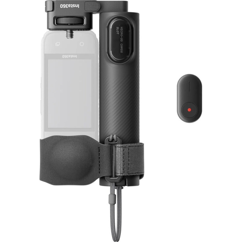 Insta360 Foldable 2-in-1 Selfie Stick (1/4" Mount) - (With or Without Remote)