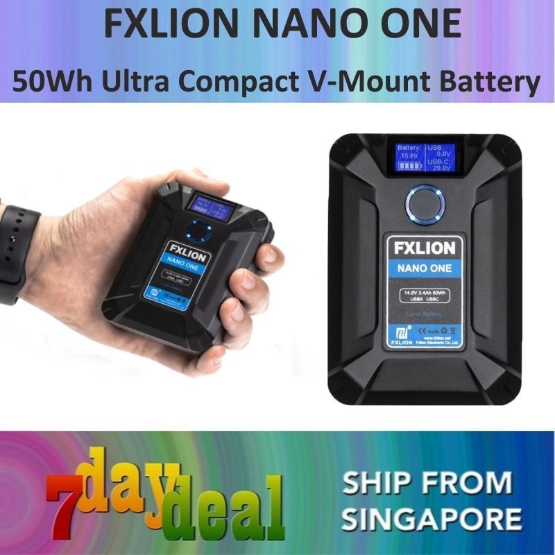 FXLION Wireless NANO ONE / TWO / THREE V-Mount Battery