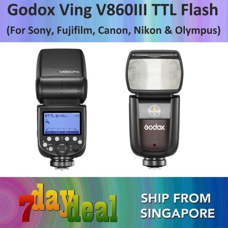 Godox V860 III TTL Flash Flashgun (V860III)