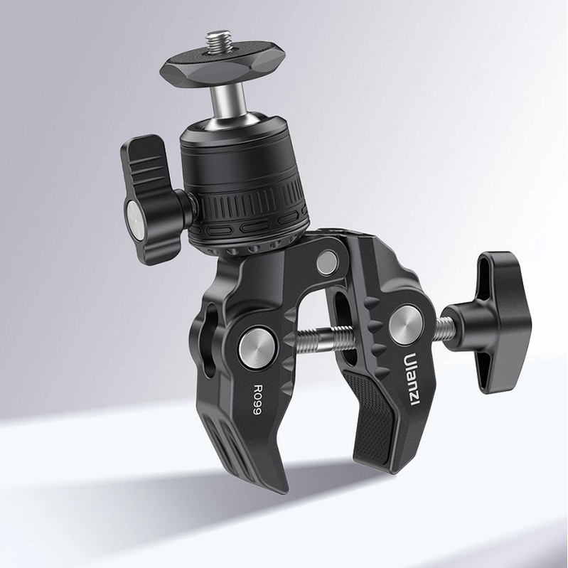 Ulanzi R099 Clamp Mount with Mini Ball Head (2993)