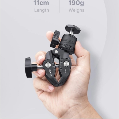 Ulanzi R099 Clamp Mount with Mini Ball Head (2993)