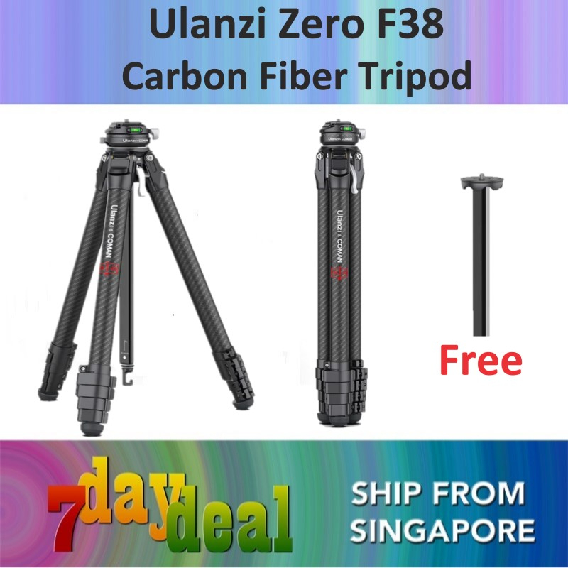 Ulanzi Zero F38 Quick Release Carbon Fibre Travel Tripod (3131)