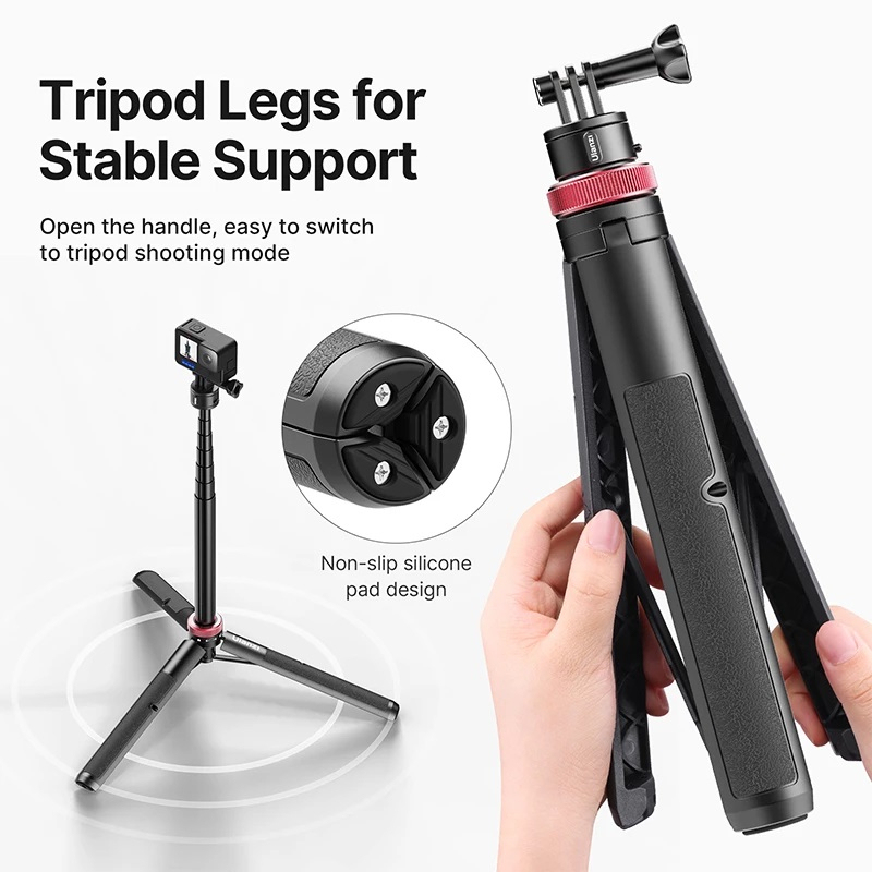 Ulanzi Go-Quick II 1.4m Extendable Selfie Stick Tripod (3113)