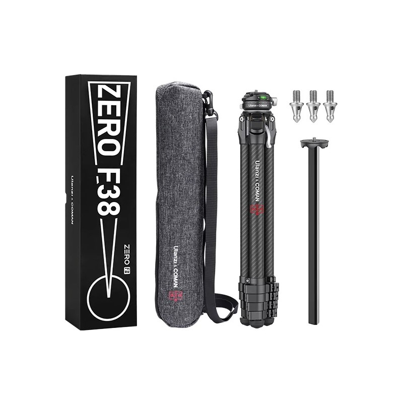 Ulanzi Zero F38 Quick Release Carbon Fibre Travel Tripod (3131)