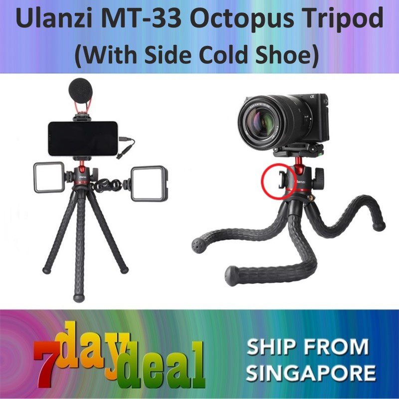 Ulanzi MT-33 Octopus Tripod with Cold Shoe (2395)