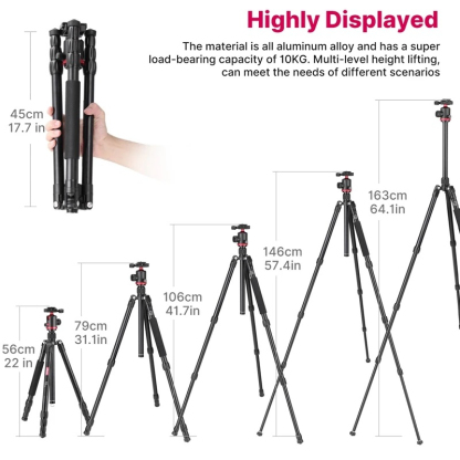 Ulanzi MT-51 Aluminum Multifunctional Portable Tripod (2892)
