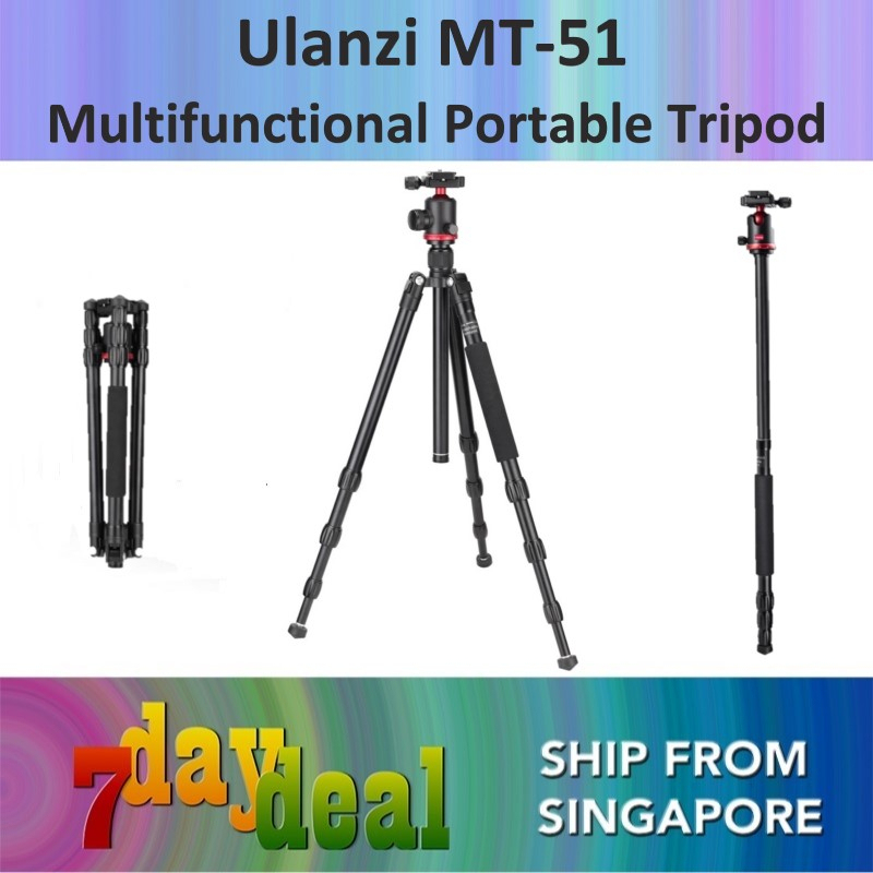 Ulanzi MT-51 Aluminum Multifunctional Portable Tripod (2892)