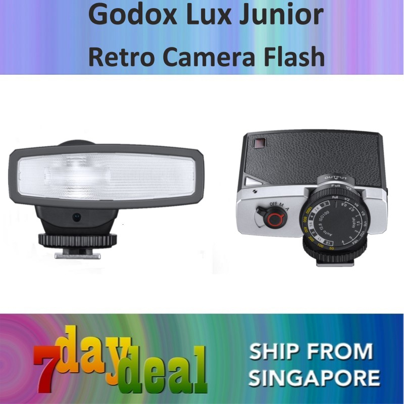 Godox Lux Junior Retro Flash Flashgun – 7daydeal