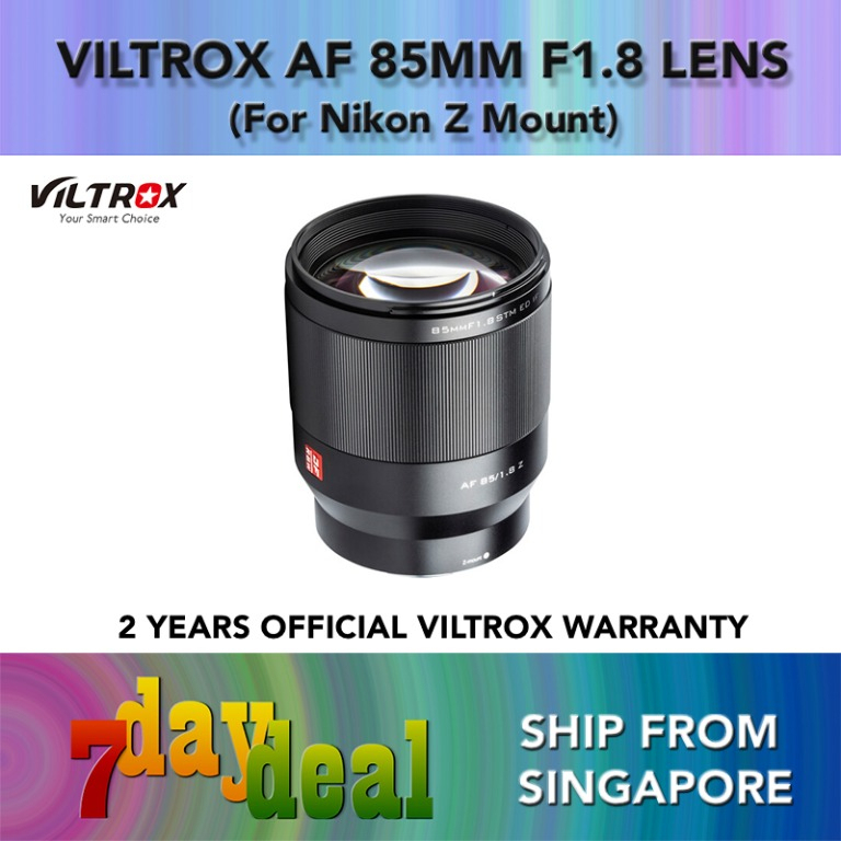 Viltrox AF 85mm F/1.8 Full Frame Lens (Z Mount)