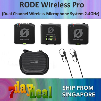 Rode Wireless Pro 2-Person Clip-On Wireless Microphone System