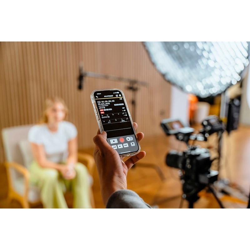 Tascam FR-AV2 32-Bit-Float Portable Audio Field Recorder + Tascam AK-BT2 Bluetooth Adapter