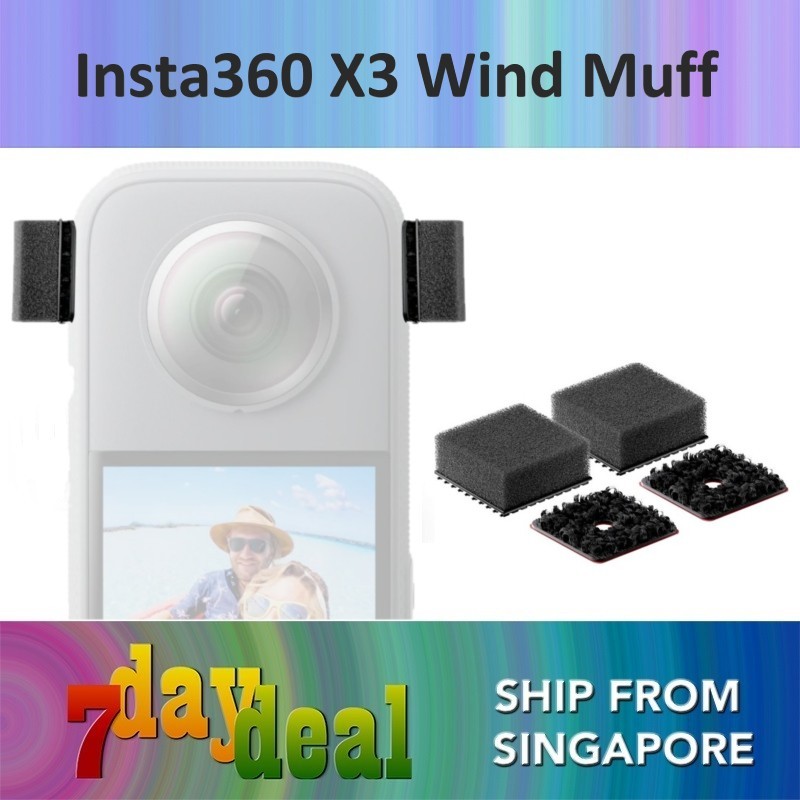 Insta360 X3 Mic Wind Muff