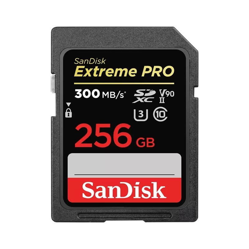 Sandisk Extreme Pro SD 64GB / 128GB / 256GB Memory Card (300MB/s) - HIGH SPEED UHS-II V90 SDXC