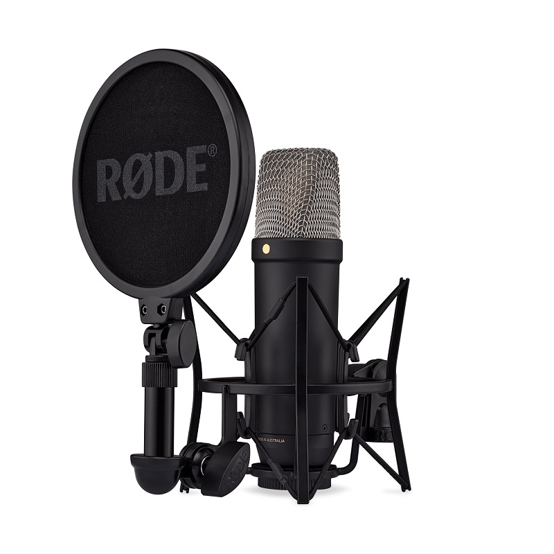 Rode NT1 5th Generation Cardioid Condenser XLR/USB Microphone (Black)