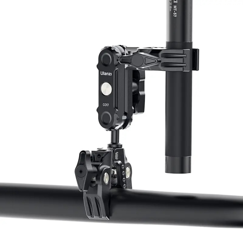 Ulanzi CO17 Super Clamp With Dual Ballhead Magic Arm (C046GBB1)