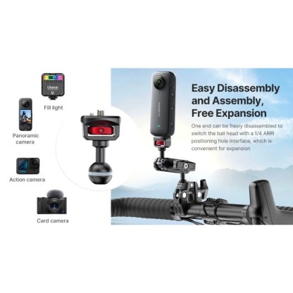 Ulanzi CO17 Super Clamp With Dual Ballhead Magic Arm (C046GBB1)