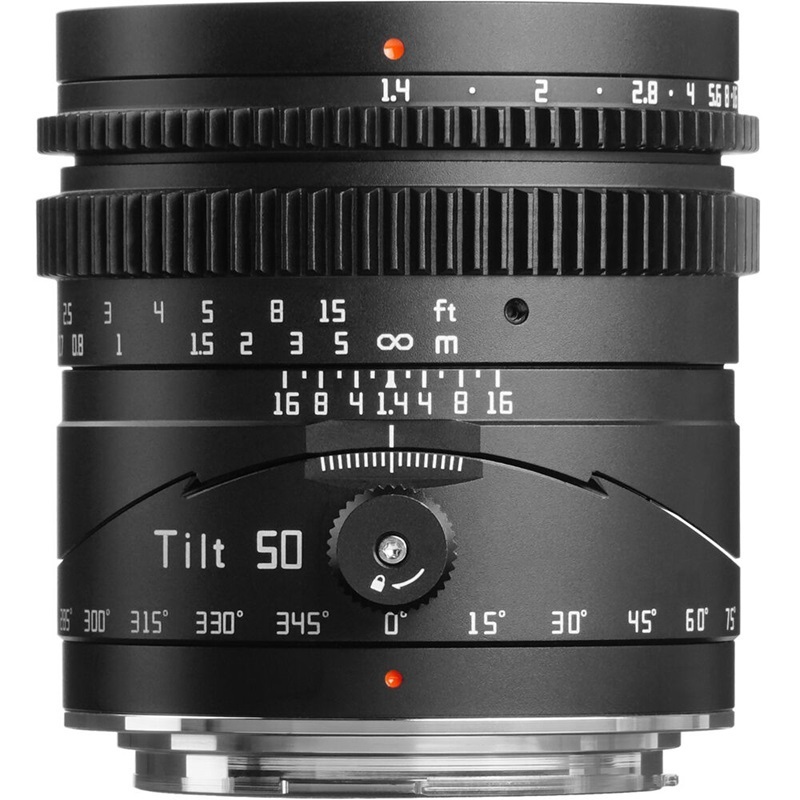 TTArtisan 50mm F/1.4 Full Frame Tilt Lens (E FE / RF / X / Z Mount)