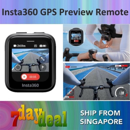 Insta360 GPS Preview Remote (for Insta360 One X4 / Ace Pro / Ace Action Camera)