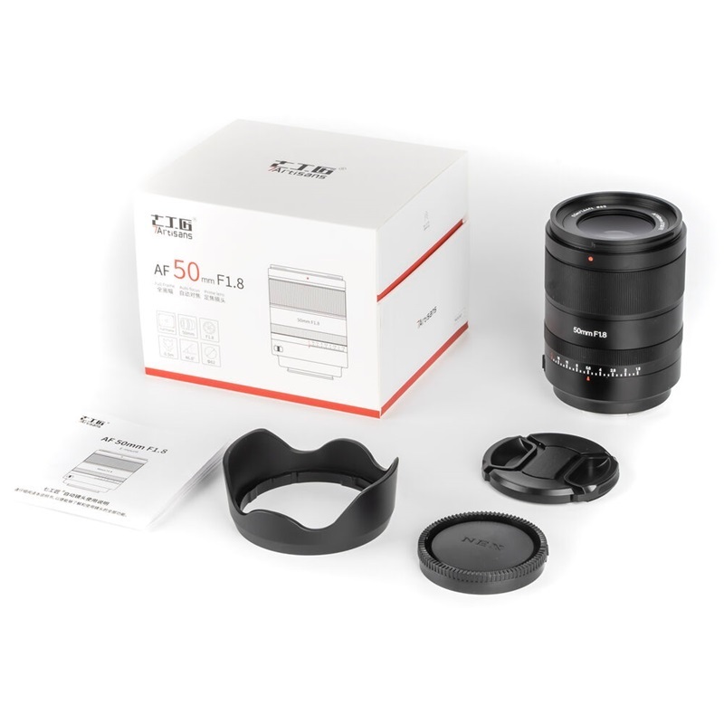 7Artisans AF 50mm F1.8 Full Frame Lens - E / Z / L Mount