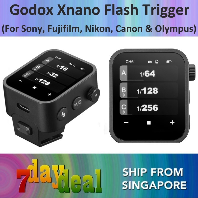 Godox X3 X nano 2.4 GHz TTL Wireless Flash Trigger Transmitter