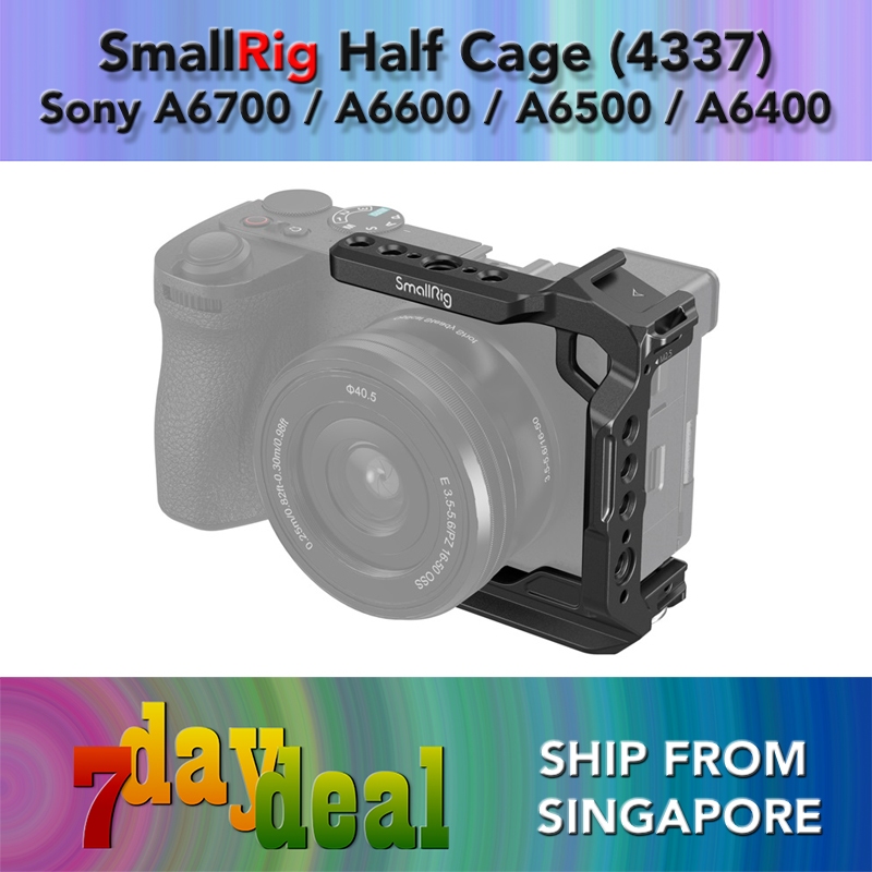 SmallRig Half Cage for Sony A6700 A6600 A6500 A6400 (4337