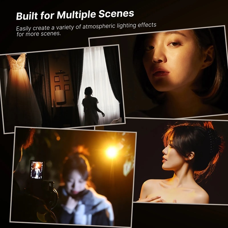 Ulanzi LM07 Photography Rechargeable Bi-Color Flashlight (L031GBB1)