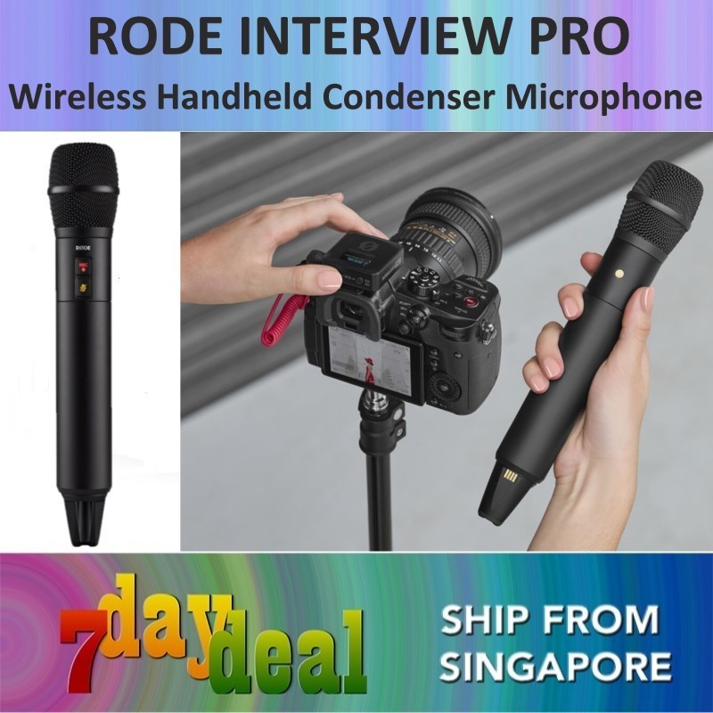 RODE Interview PRO Wireless Handheld Microphone (2.4GHz)