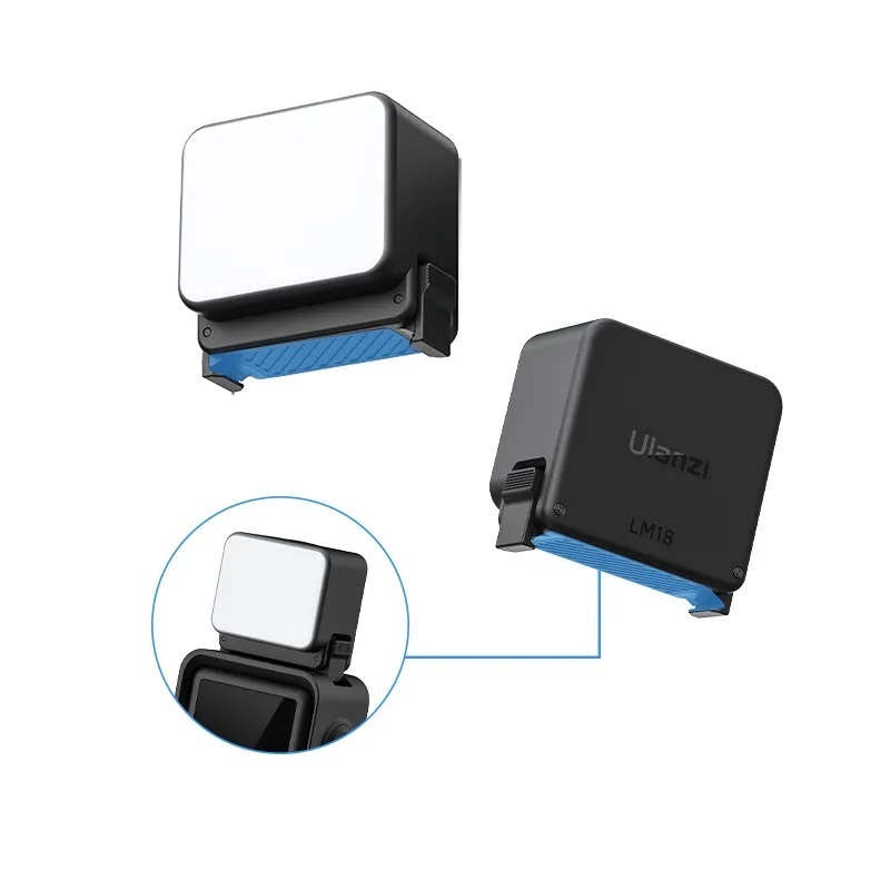 Ulanzi LM18 Mini LED Video Light for DJI Osmo Action 3 / 4 & Pocket 3 (L042GBB1)