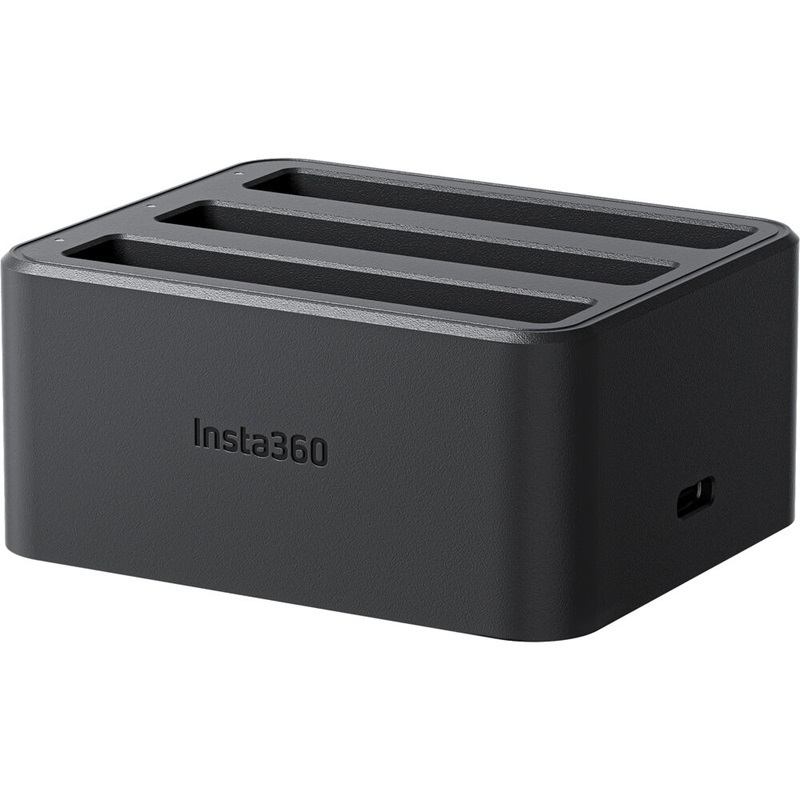 Insta360 X4 Fast Charging Hub (USB Type C Triple Slot Charger)