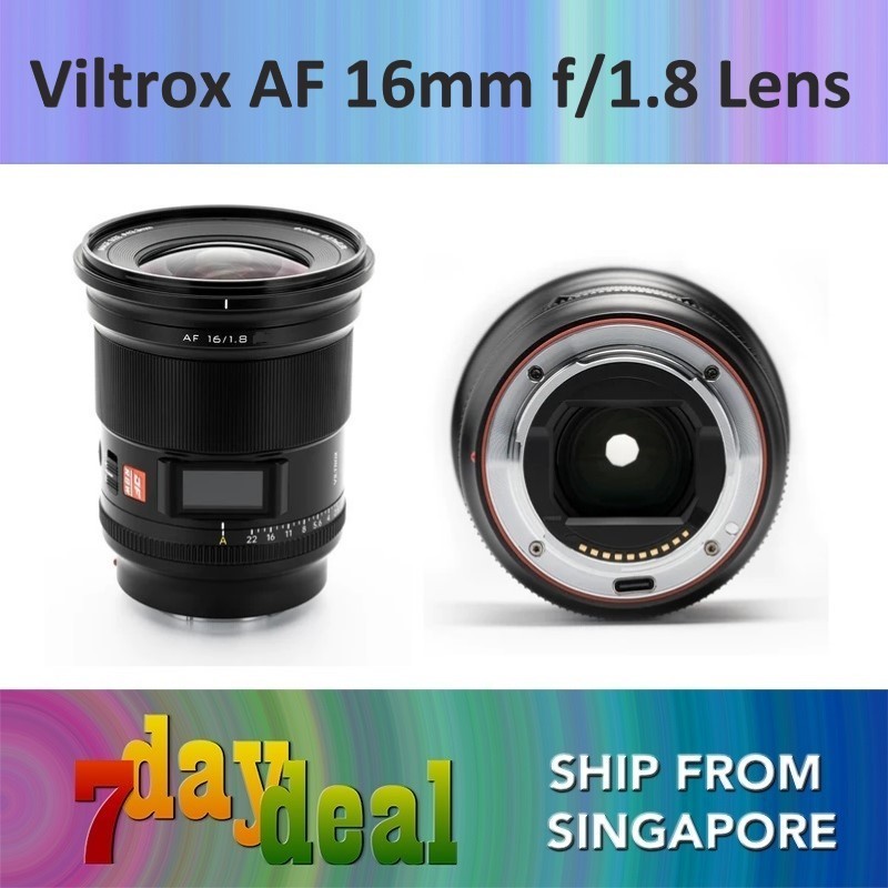 Viltrox AF 16mm F/1.8 Full Frame Ultra Wide Angle Lens (E FE / Z Mount)