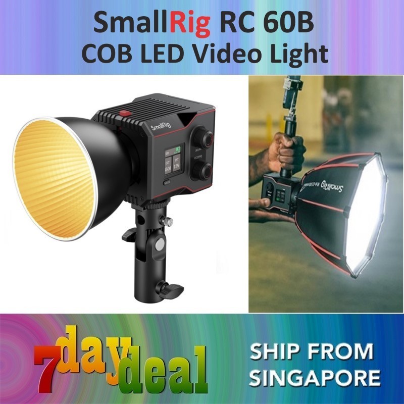 SmallRig RC 60B Portable Bi-Color COB LED Video Light (4376)