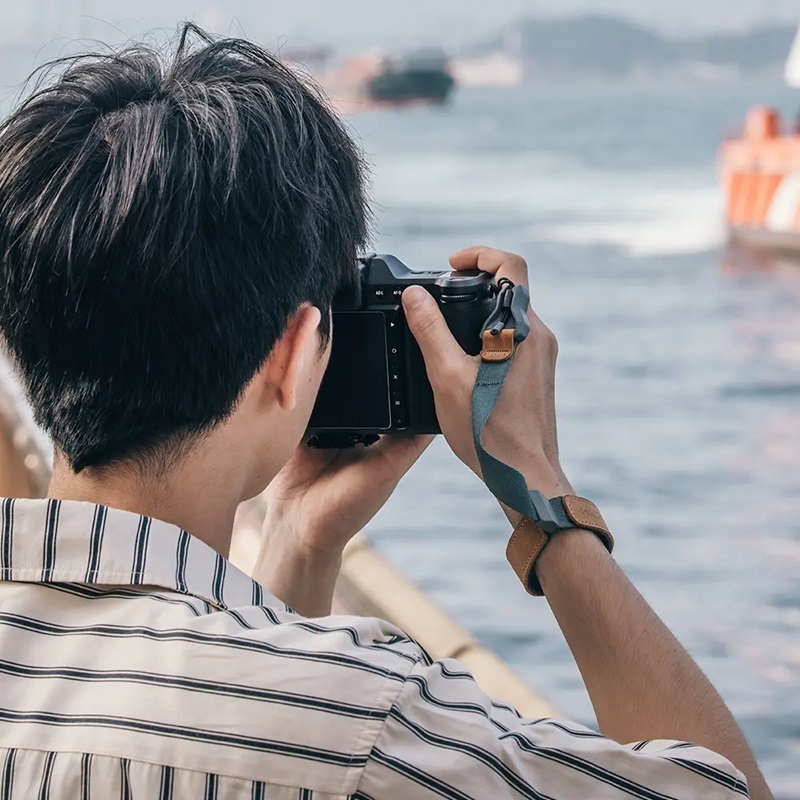 Falcam Maglink Quick Magnetic Buckle Camera Wrist Strap (Grey / Blue / Green)