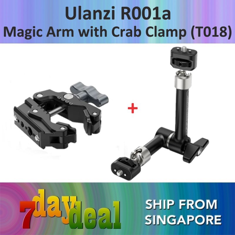 Ulanzi R011a Magic Arm with Crab Clamp (T018)
