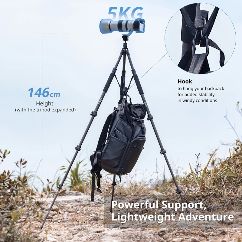 Ulanzi TT35 Hiking Stick Tripod Kit (T068)