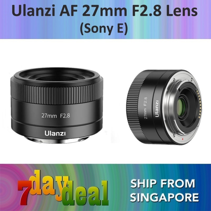 Ulanzi CL02 AF 27mm F2.8 APS-C Lens For E-Mount (F169)
