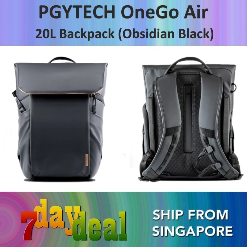 PGYTECH OneGo Air Backpack 20L (Obsidian Black)