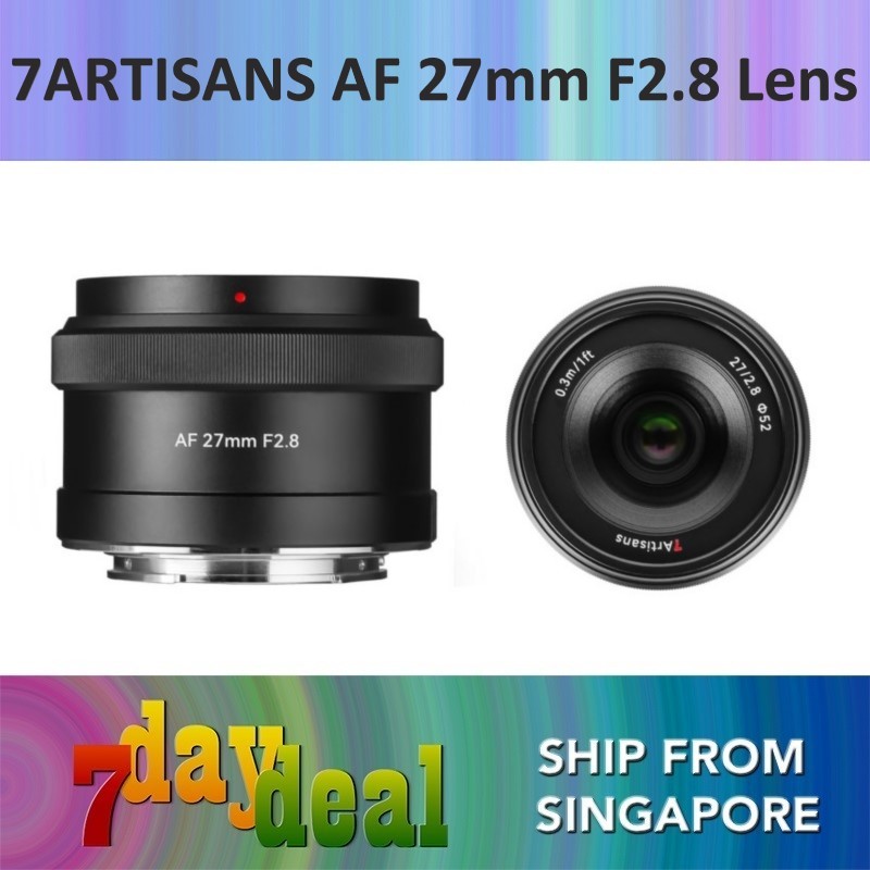 7Artisans AF 27mm F2.8 APSC Lens - E / X / Z Mount