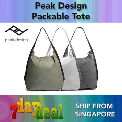 Peak Design Packable Tote (Charcoal / Raw / Sage)