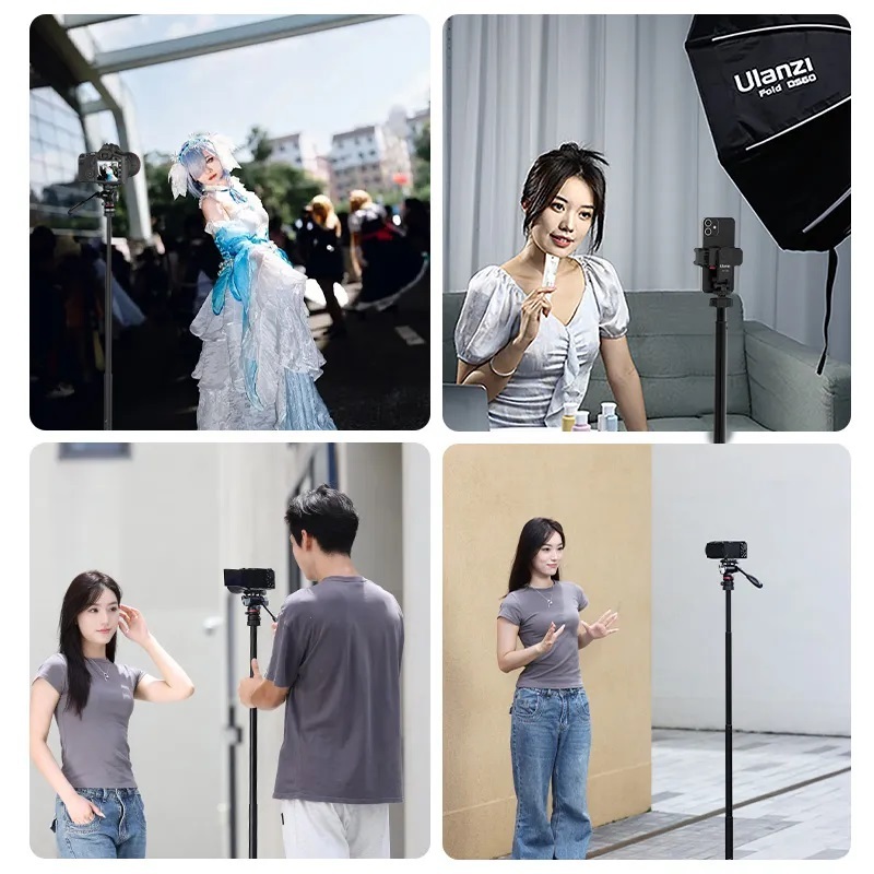 Ulanzi MT-78 Quick-Release Tripod with Cold Shoe Mount (T077GBB1)