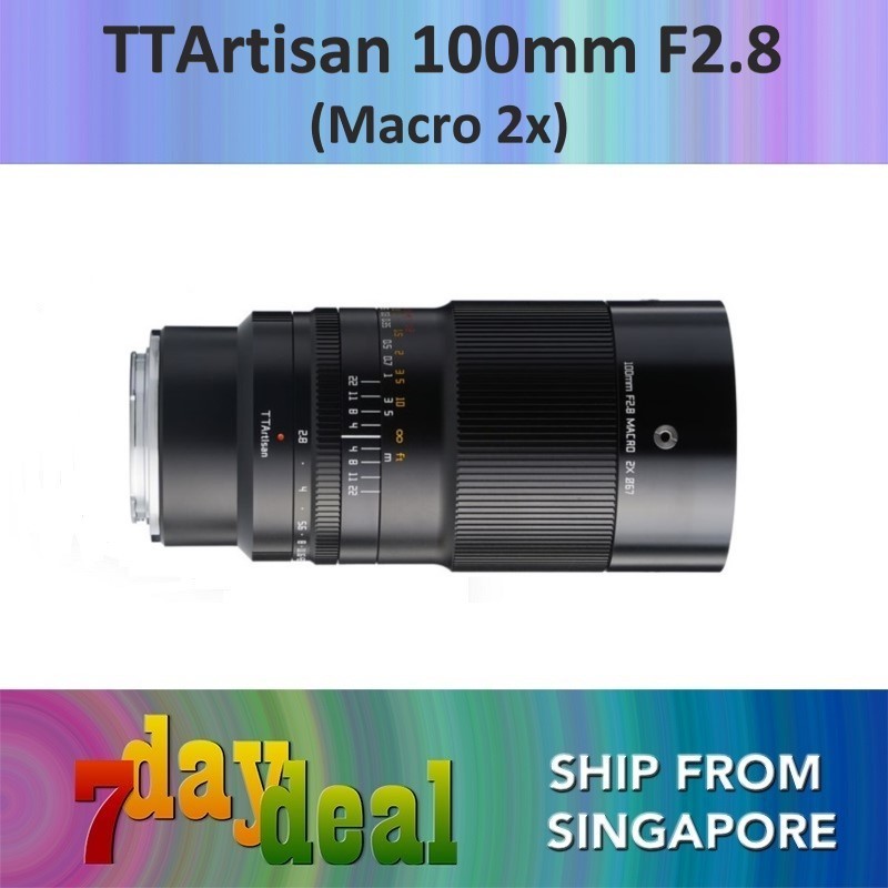 TTArtisan 100mm F/2.8 Full Frame 2x Macro Lens (E FE Mount)