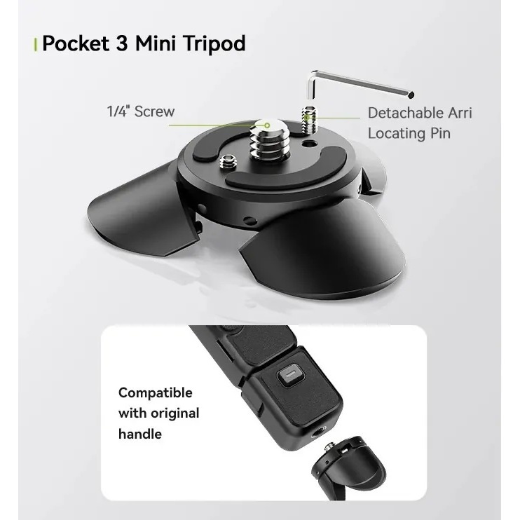 Ulanzi PK-08 Mini Tripod for DJI OSMO Pocket 3 (C039)