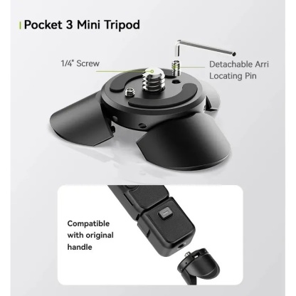 Ulanzi PK-08 Mini Tripod for DJI OSMO Pocket 3 (C039)