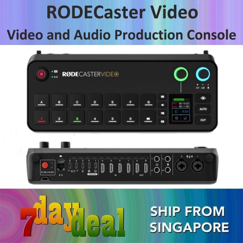RODECaster Video - Video and Audio Production Console