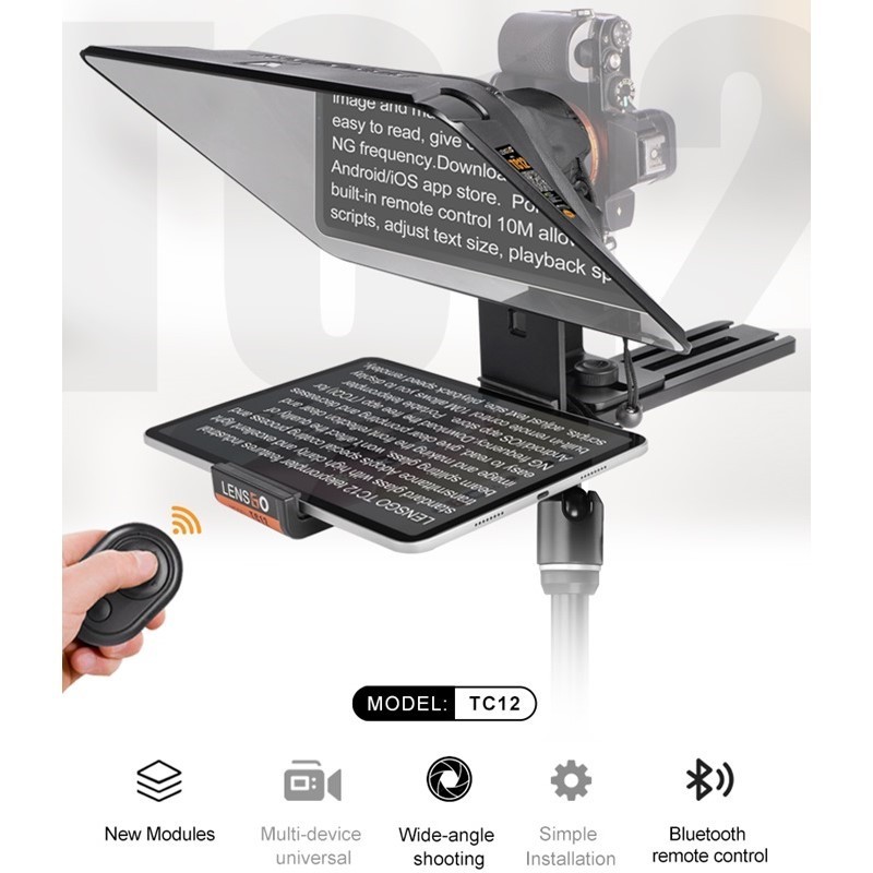 LENSGO 12.9" TC12 Teleprompter