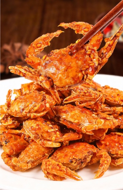 Spicy Crispy Sea Crab Snacks – High Protein, Low Sodium & Ready-to-Eat (Healthy Seafood Jerky)
